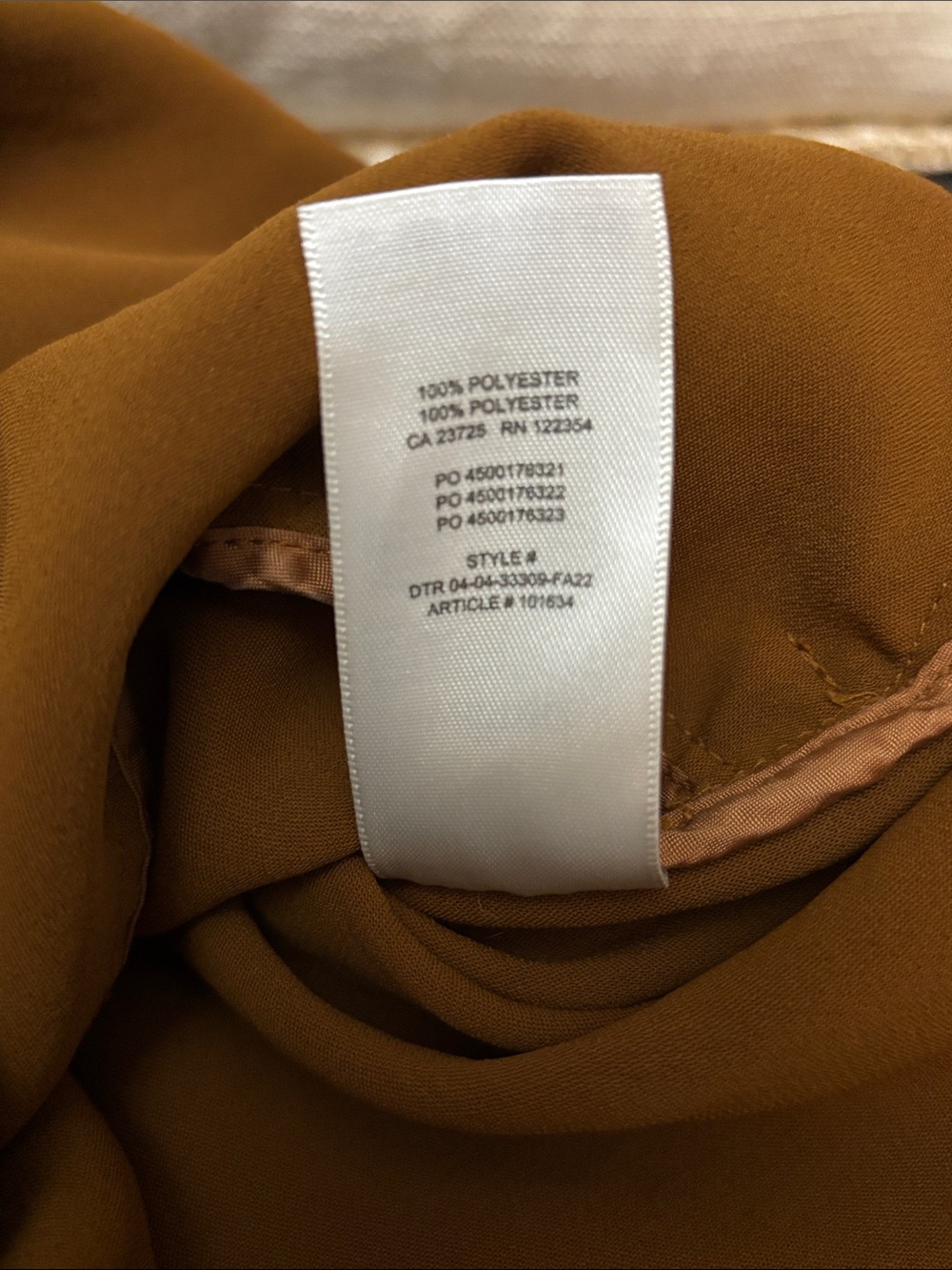 Aritzia Wilfred “The Ganna” shirt jacket, XXS Crepette Camel oversized Shacket - Picture 10 of 16